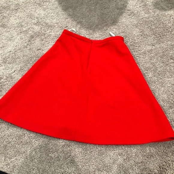 Ochirly Red circle skirt Size Medium - Picture 4 of 11
